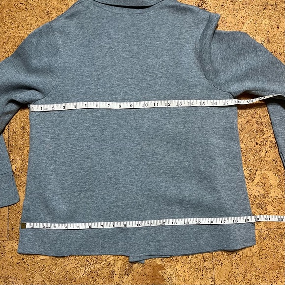 J. Jill Double-Knit Cropped Cardigan Sweater Sz S - Picture 9 of 12